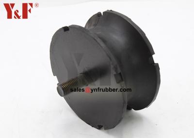 China Round Flexible Rubber Bobbin Mounts Smooth Surface Treatment for sale