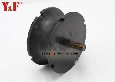 China Flex Bobbin Mounts Anti Vibration Sandwich Rubber Mounts Black for sale