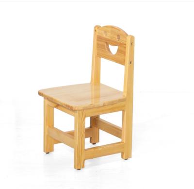 China Kindergarten Chair (Other) Adjustable Small Solid Wood Bench Kids Learning Small Stool Backrest For Home Home Use for sale