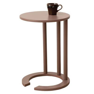 China Home Furniture Sofa Side Table Living Room Solid Wood Coffee Table (Other) Adjustable Wood Round Side Table With Competitive Price for sale