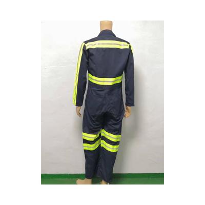 China Disposable Cotton Suit Multi-pocket Work Clothes 65%polyester 35%cotton Coverall OL-WWC003 for sale