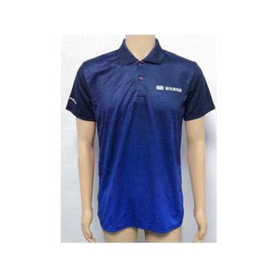 China Fader-Color Anti-pilling Polo Shirt Short Sleeve Threaded Neckline Polyester Spandex for sale