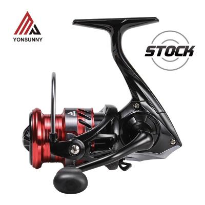 China Original LEFT HAND SPINFISHER V 100 Spinning Reels Water Tight Mini Rock Black Gold Fishing Reel for sale