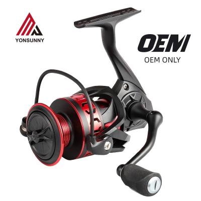 China Spinning Line Reel 8KG Max Drag 1000 Handle 6000H Reel Aluminum CNC LEFT HAND Fishing Reel Carp Fishing Tackle 8BB Ashconfish Reel for sale