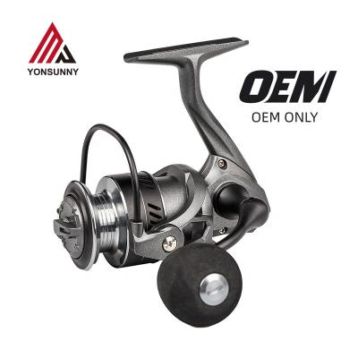 China LEFT HAND Aluminum CNC Reel 5 0 1 Spinning Lines Reel Carp Reel 8KG Max Drag 500-800H Handle 5+1BB Fishing Tackle Reels Saltwater for sale