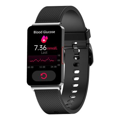 China Sugar Blood Pressure Smart Band Fitness Tracker Wristband Touch Screen ECG HRV Noinvasive for sale