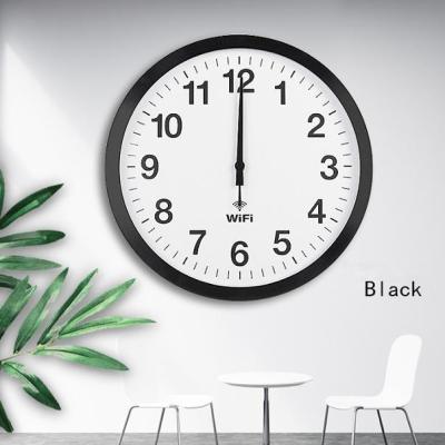 China aluminium alloy LUMINOVA fashion wifi wall clock CL2019001 Japan Style for sale