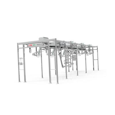 China GARMENT & HOMETEXTILE Truly Made Save Floor Space Overheard Hanging Conveyor / Sorter System for sale