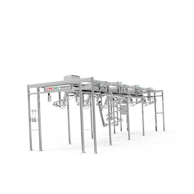 China GARMENT & HOMETEXTILE Floor Space Best Seller Hanging Backup Conveyor / Sorter System for sale