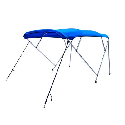 China Waterproof 4 Bow Bimini Heavy Duty Waterproof UV Resistant Small Top For Inflatable Boa for sale