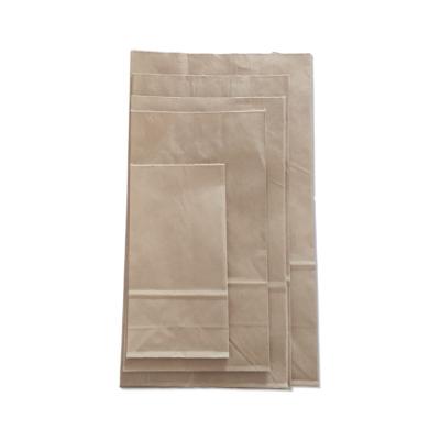 China Recycled materials wholesale high quality concise kraft paper bag biodegradable kraft paper shopping bags for sale