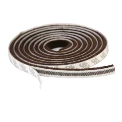 China Modern woven brush seal wool pile weatherstrip for door seal for sale