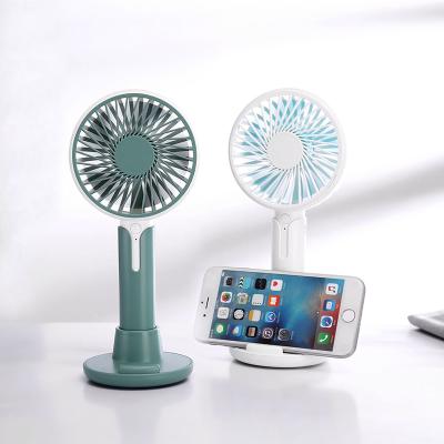 China Plastic Mini Fan Portable Handheld Mini Fan USB Small Desktop Fan for sale