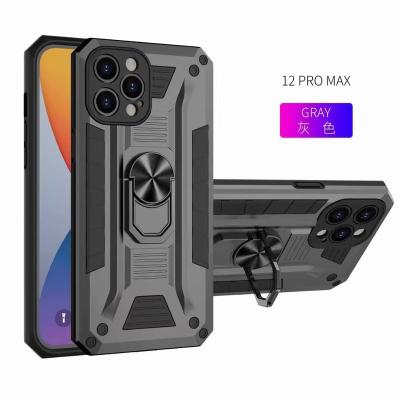 China 2022 shockproof new robot armor ring phone case for iphone 12 pro max for sale