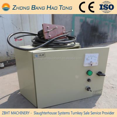 China manual electric pig tumbling device for pig slaughterhouse line for sale