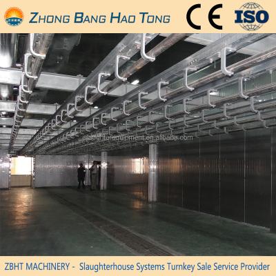 China Manual sheep meat rail system for sheep slaughterhouse factory for sale