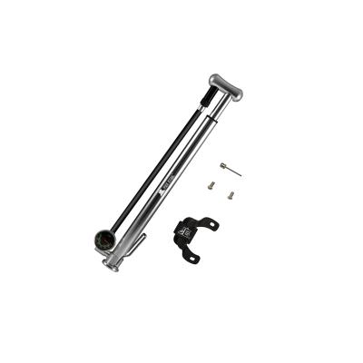 China 6063 Aluminum Mountain and Road Bicycle Foot Pump Ball Floor Tire Inflator Pump Mini Bike Hand Portable Bike Parts JG-P-D-002 for sale