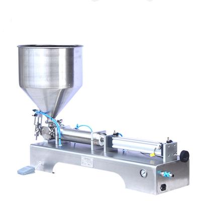 China Semi-automatic pneumatic beverage paste filling device for sale