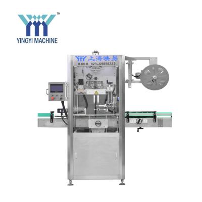 China automatic plastic beverage jar labeling machine for beverage for sale