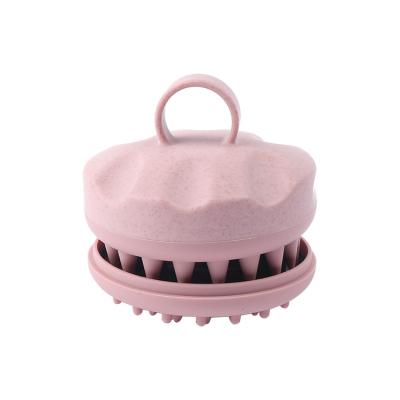 China OEM Logo Silicone Hair Scalp Massager Private Shampoo Brush Reusable Soft Comfortable Wholesale Support for sale