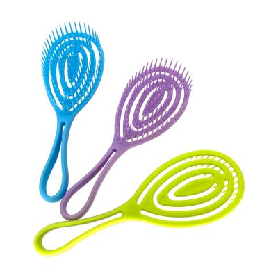 China Fashionable Appearance /Comfortable Customized Logo Women Scalp Massage Comb Hair Brush Cavity Comb Fast Blow Drying Hair Brush for sale