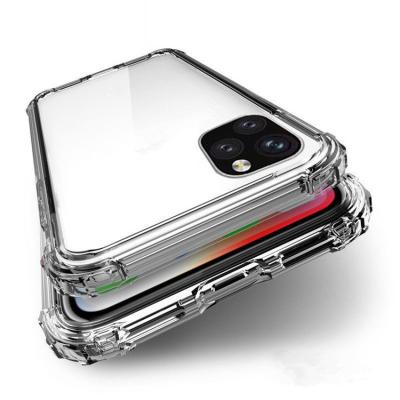 China 360 Four Corners Anti-drop Back Cover Shockproof Clear Shockproof TPU Mobile Phone Cases For iPhone 11 Pro Max for sale