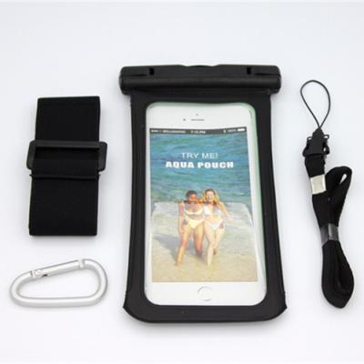 China Newest style soft wholesale durabl floating waterproof mobile phone pocket bag for sale