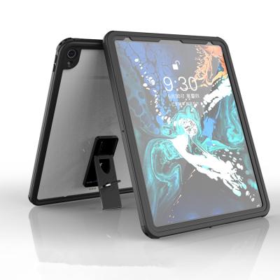 China Waterproof Anti Drop Stand Tablet Case/Waterproof TPU Clear PC Shockproof Anti Shock Cover For iPad 12.9 for sale