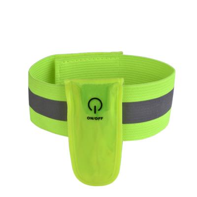 China /Lightweight Portable /Eco-friendly outdoor led lightweight reflective sports armband mobile phone running armband phone holder for sale