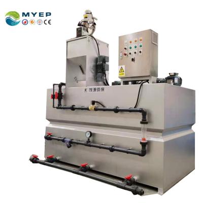 China Chemical Preparation Polymer Dosing Machine Powder Chemical Preparation System With CE Certification For Wastewater Treatment for sale