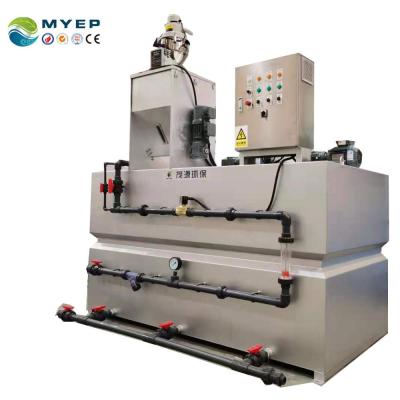 China Chemical Preparation Polymer Dosing System Polymer Preparation And Dosing Unit Forr Wastewater Treatment for sale