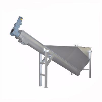 China Mechanical Separator Solid Water Sludge Filter Plants Water Purification Low Energy Consumption Low Energy Consumption Grit Sand Separation Spiral Desander for sale