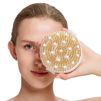 Китай Естественный Exfoliating SPA массажа тела щетки ванны щетинки деревянный сушит щетку продается