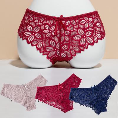 China U5253 Wholesale New Arrival Shorts Classic Breathable Briefs Underwear Briefs Butt-lace Underpants Women Panties for sale