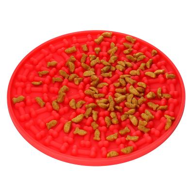 China Manufacture Supply Automatic Silicone Dog Lick Protection Mat With Super Strong Suction for sale