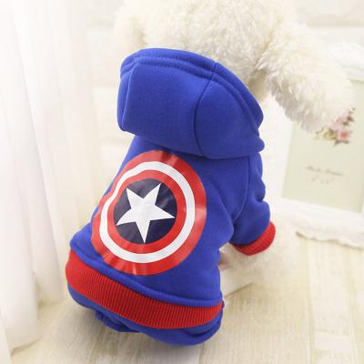 China Fashion Viable Cartoon Dog Hoodie Coat Quadruped Clothes for sale