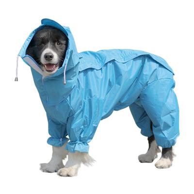 China Stocked Wholesale Large Dog Raincoats , All-inclusive Fashion Large Dog Raincoat Clothes for sale