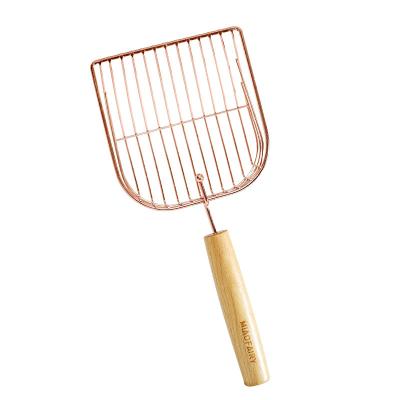 China Viable Chinese Factory Cat Litter Scoop Metal Cat Garbage Shovel for sale