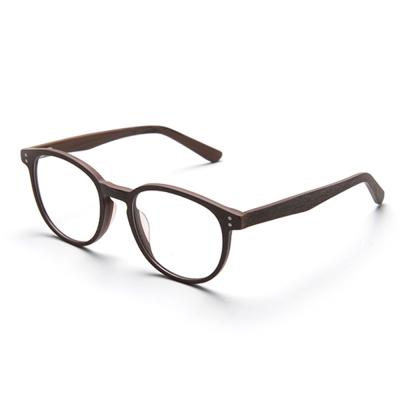 China For Custom Myopic Original Round Vintage Optical Frames Black Glasses Reading Glasses Logo M5570 for sale