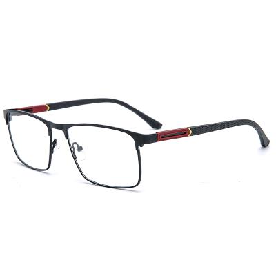 China Wholesale Custom High Quality Square Glass Metal Optical Frames Eyeglasses 15005 for sale