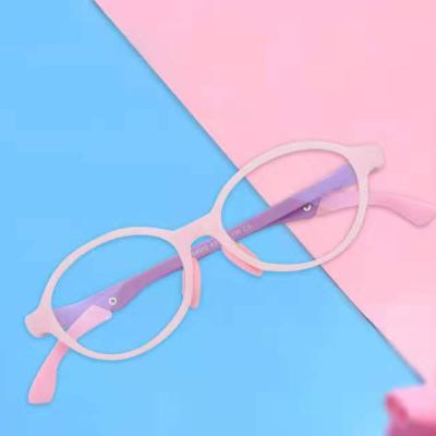 China L68002 child eye protection cute soft frame anti radiation blue light blocking optical glasses glasses for kids for sale