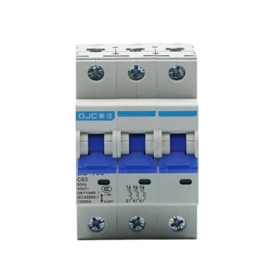 China Good quality MCB 10KA 10KA 1P 2P 3P 4P 2A 3A 4A 6A 10A miniature din modular rail circuit breaker 10KA for sale