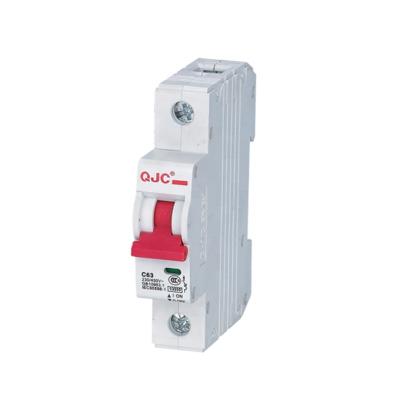 China QJC L7 Type Pole Single Smart Breaker Mcb Elcb 10KA for sale