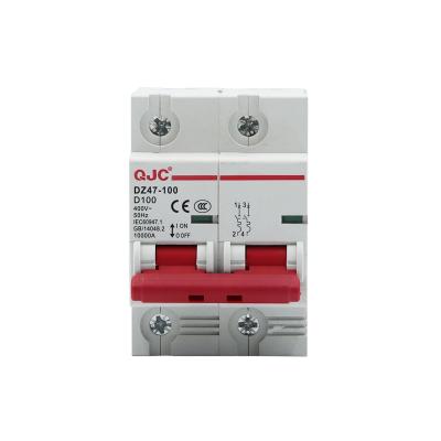 China Manufacturer Din Rail Modular AC MCB 63A 1P 2P 3P 4P 230V/415V DC can be customized miniature breaker 10kA mcb type 10KA for sale