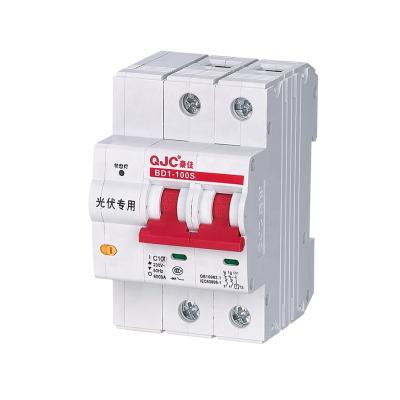 China Wholesale QJC OEM ODM Photovoltaic Circuit Breaker Auto Circuit Recloser BD1-100S BD1-100S 2P C100 for sale