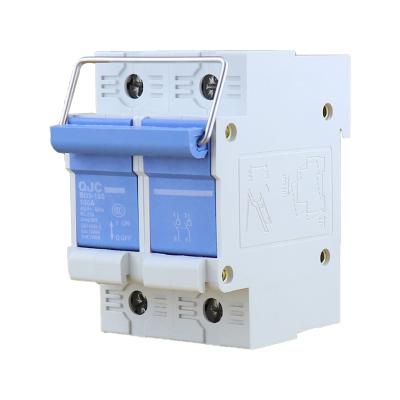 China QJC Factory Wholesale OEM ODM BD3-100 Hand Drawn Type IP20 100A DC 1500V Isolator Thermosetting Material 2 Poles Isolating Switch Disconnector for sale