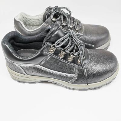 China PU Anti-Slip Leather Upper Material And Rubber Material Outsole Price Good Safety Shoes for sale