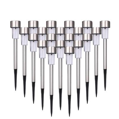 China Modern - Outdoor Lawn Lamp Solar Cell Colors Floor Spike Lawn Landscape Morden Ground Design Outdoor Spike Led Solar Garden Lamp for sale