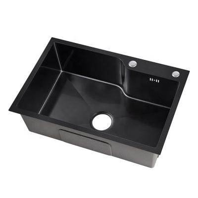 China Without Faucet Anti Bacterial Durability Nano Coating Wash Basin Wholesale Kitchen Sink Stainless Steel Price for sale