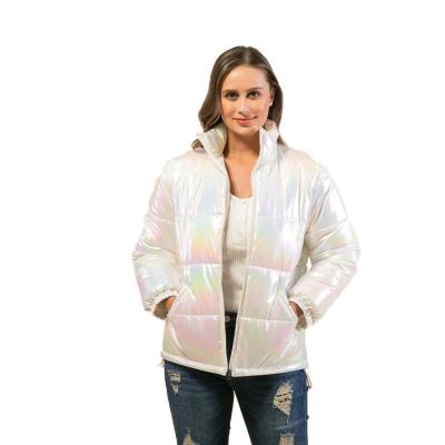 China Plus size women down jackets and coats custom made elegant logo stripper jacket/winter jacket design for ladies for sale